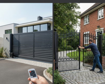 Який тип воріт вибрати для приватного будинку?
