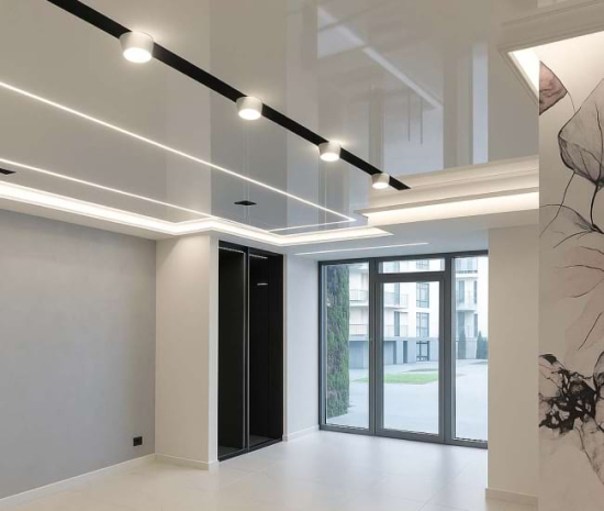 Монтаж трекових світильників